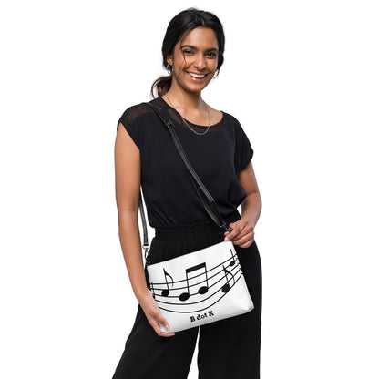 Crossbody bag - Sound B dot K white