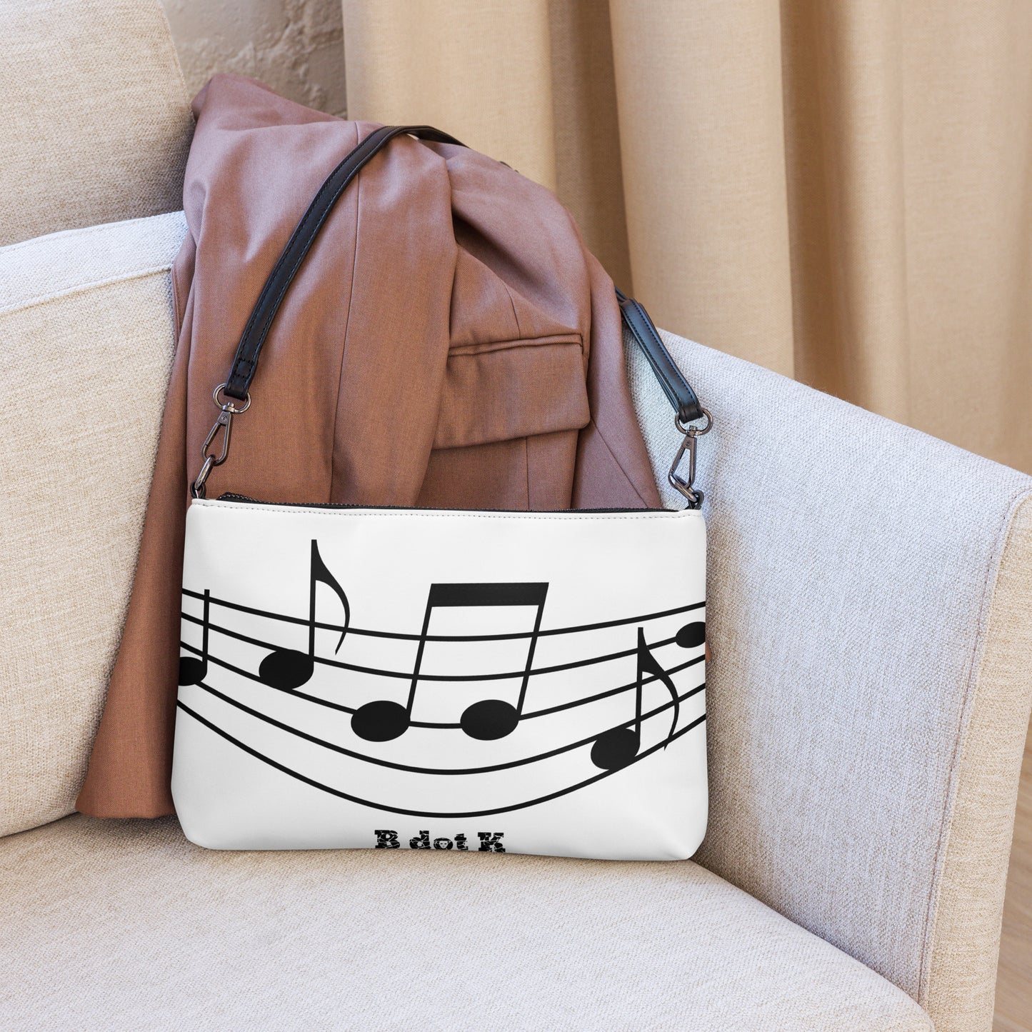 Crossbody bag - Sound B dot K white
