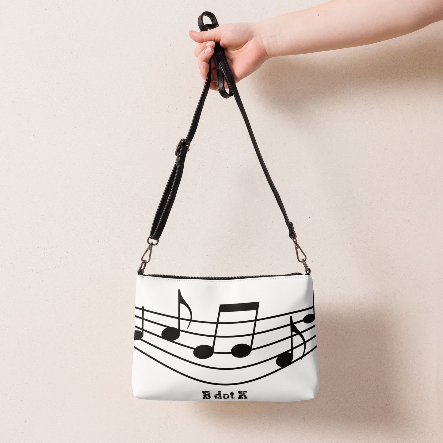 Crossbody bag - Sound B dot K white