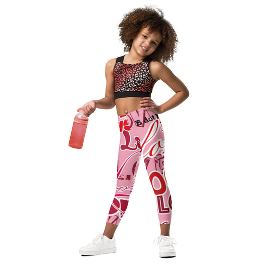 Kid's Leggings - Love B dot K
