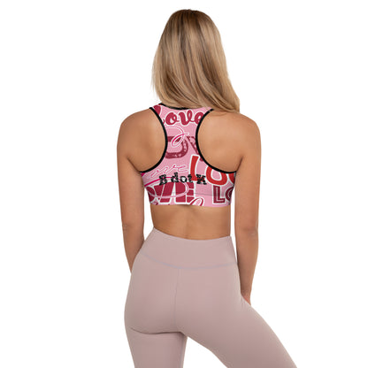 Padded sports Top - Love B dot K