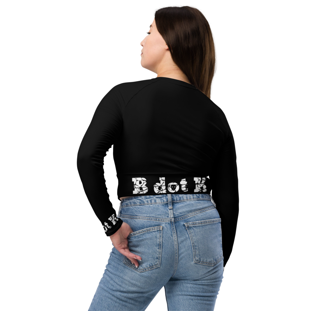 Crop-Top long-sleeve Sound - B dot K black