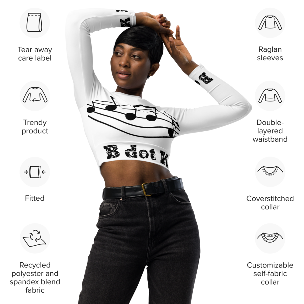 Crop-Top long-sleeve Sound - B dot K