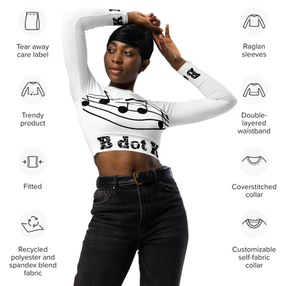 Crop-Top long-sleeve Sound - B dot K