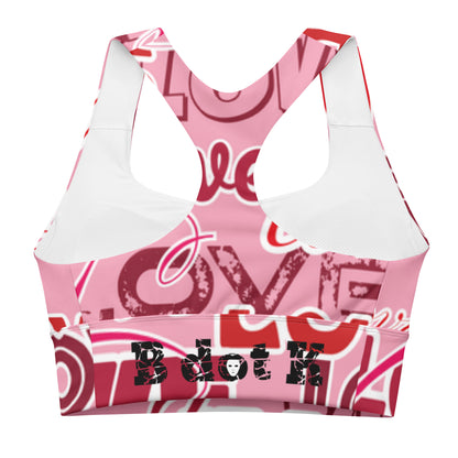 Longline sports BH - Love B dot K