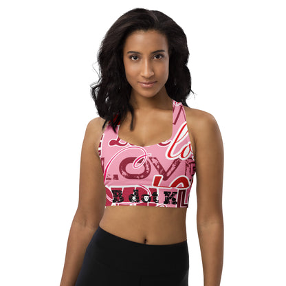 Longline sports BH - Love B dot K