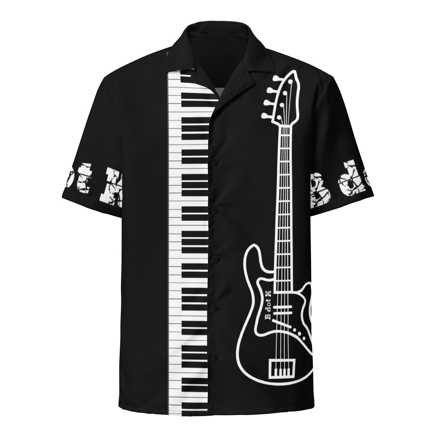 Button Shirt Rock - B dot K Unisex black