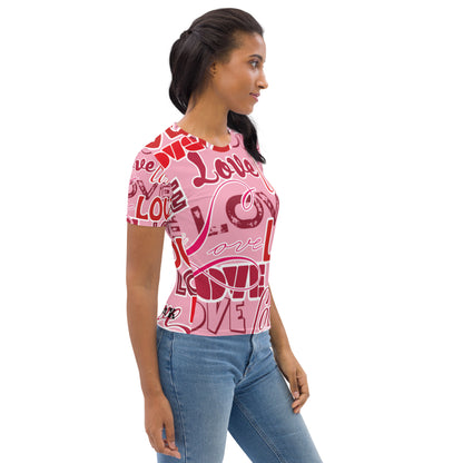 Damen-T-Shirt - Love B dot K
