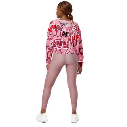 Cropped windbreaker - Love B dot K