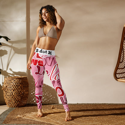 Yoga Leggings - Love B dot K