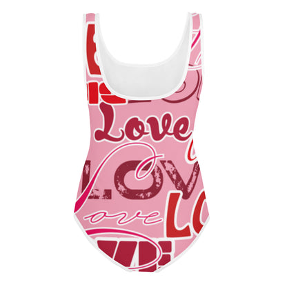 Badeanzug für Teenies - Love B dot K