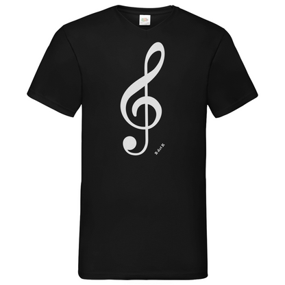 B dot K eco notekey - V-Neck T-Shirt dark