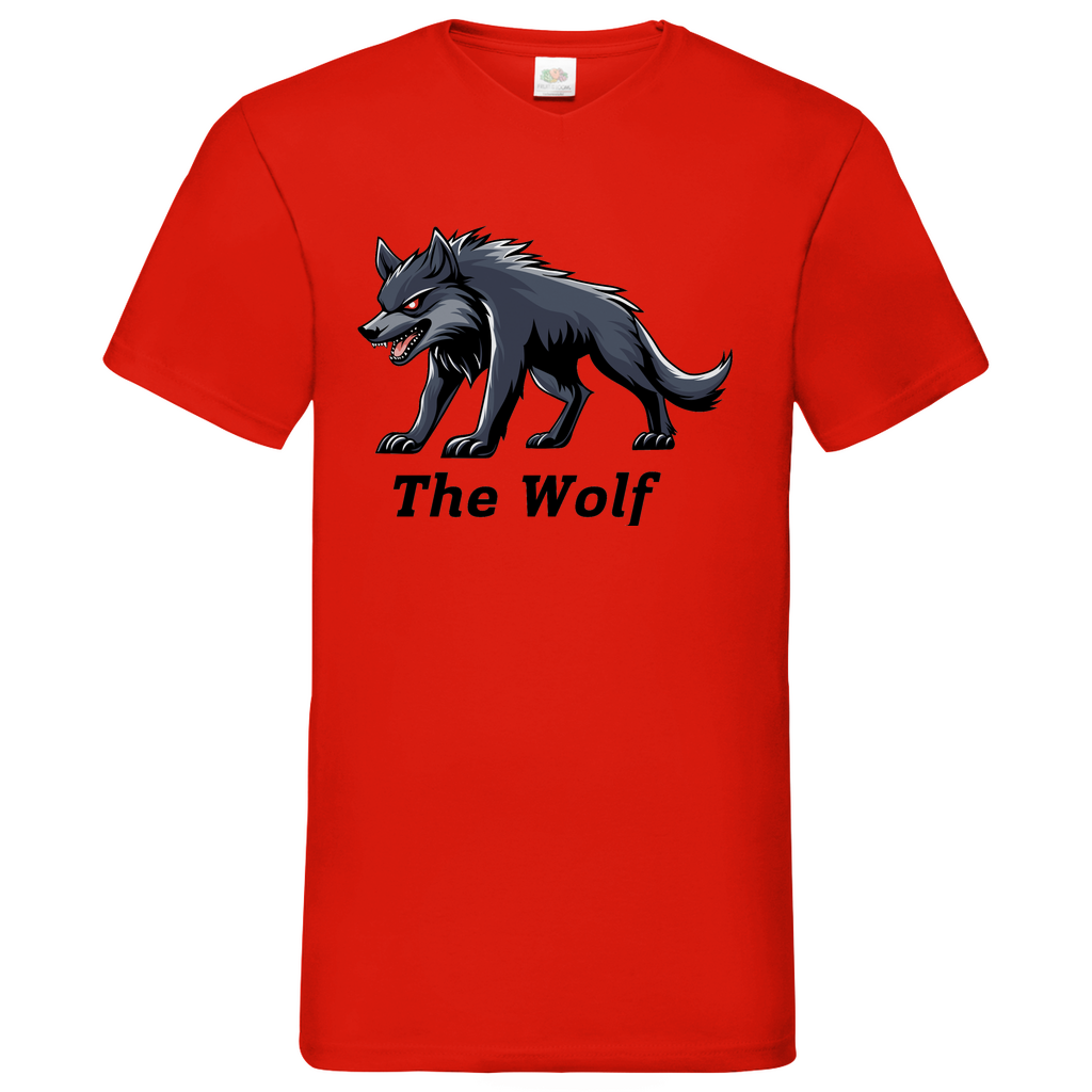 The Wolf - V-Neck T-Shirt