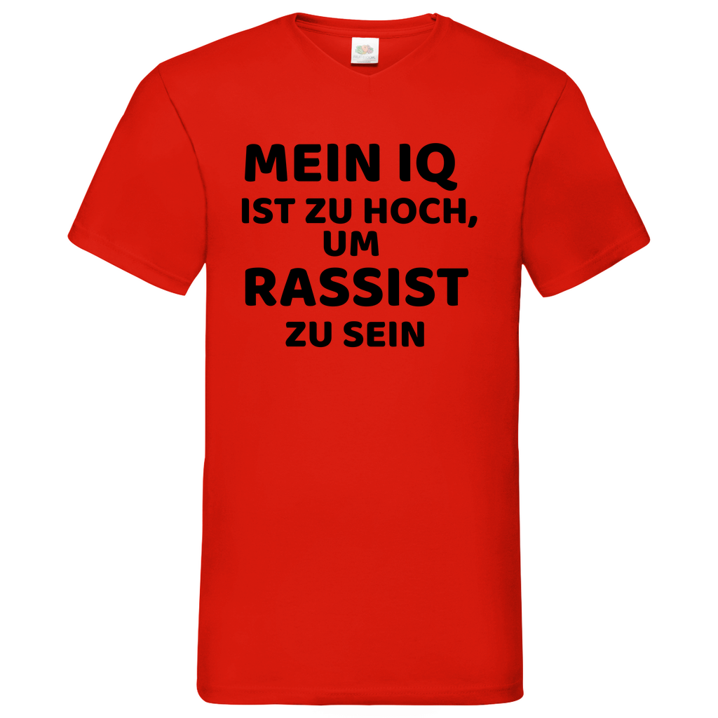 Rassist - V-Neck T-Shirt bright