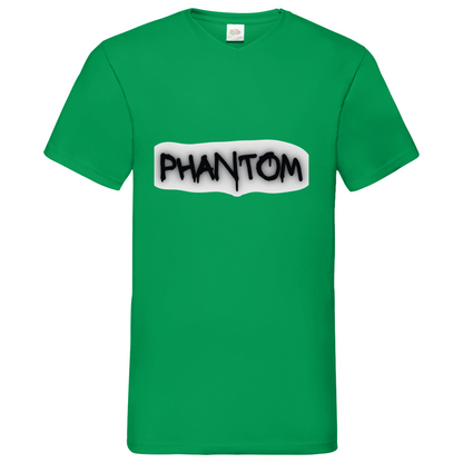 Phantom - V-Neck T-Shirt - bright