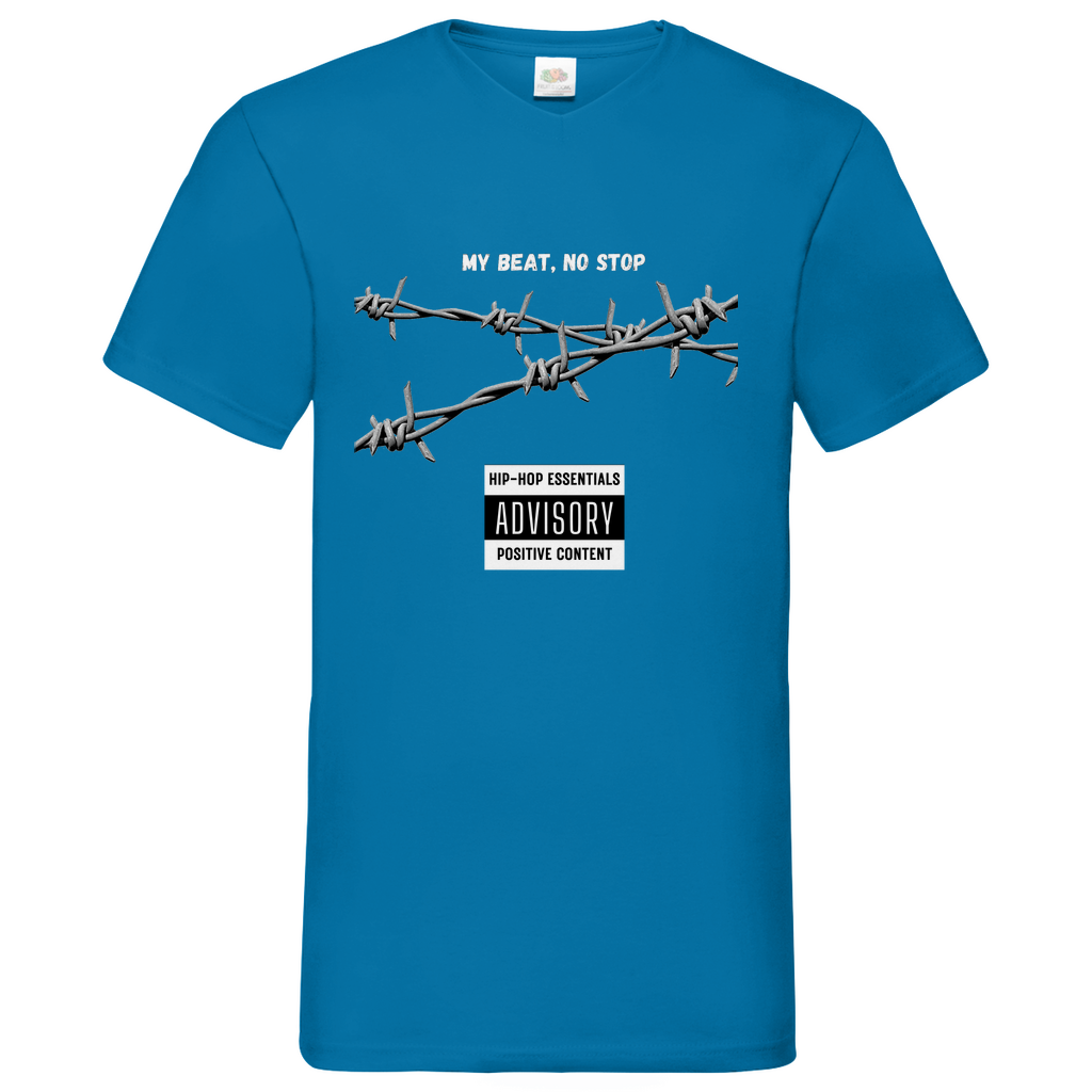 My Beat - V-Neck T-Shirt dark