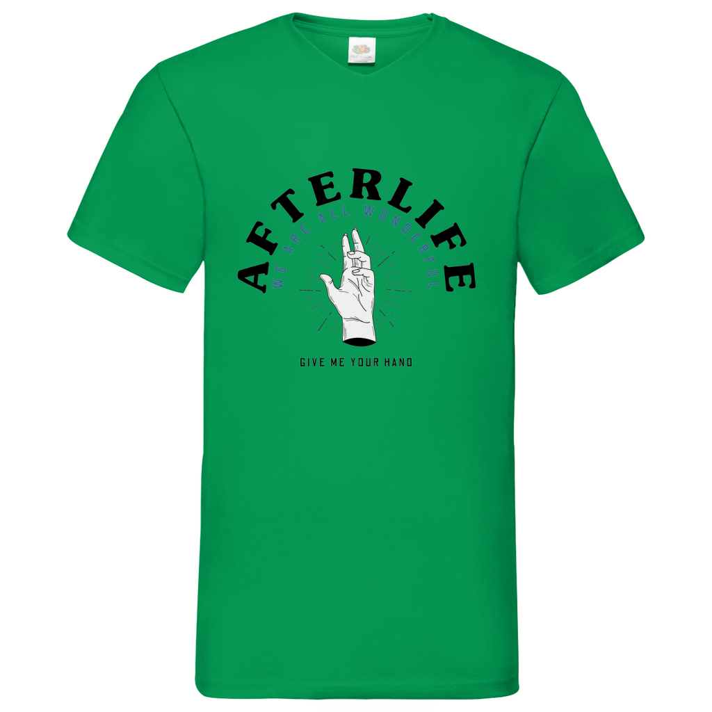 After Life -  V-Neck T-Shirt bright