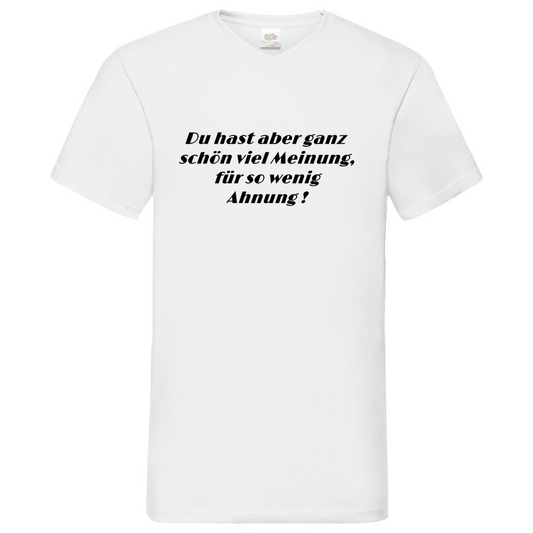 Ahnung - V-Neck T-Shirt bright