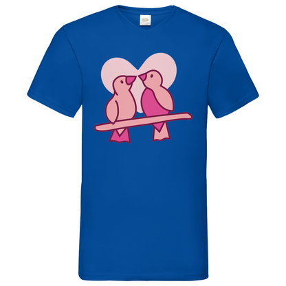 Couple Bird - V-Neck T-Shirt