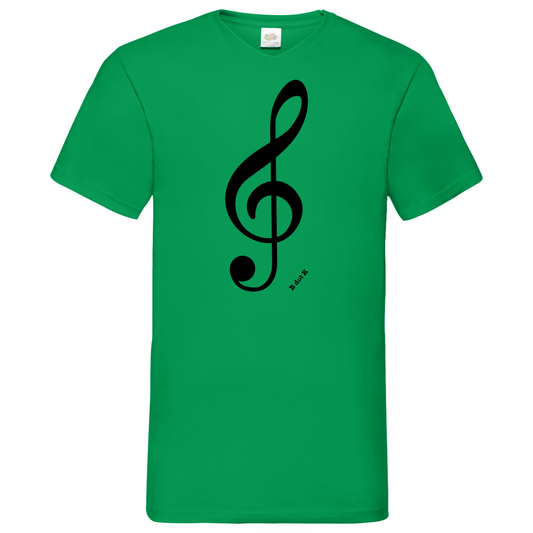 B dot K eco notekey - V-Neck T-Shirt bright