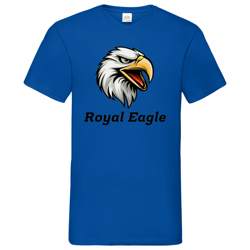 Eagle - V-Neck T-Shirt - bright