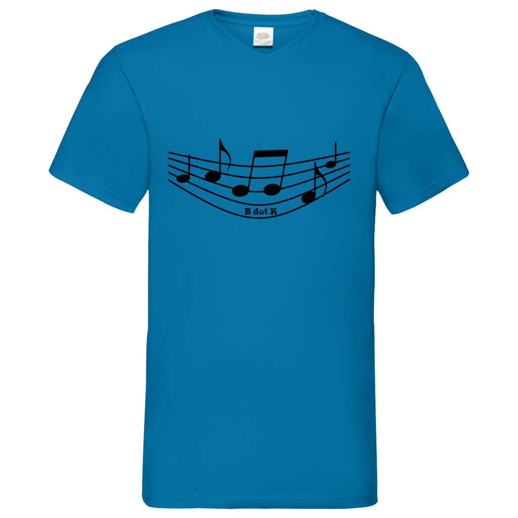 B dot K eco sound - V-Neck T-Shirt bright
