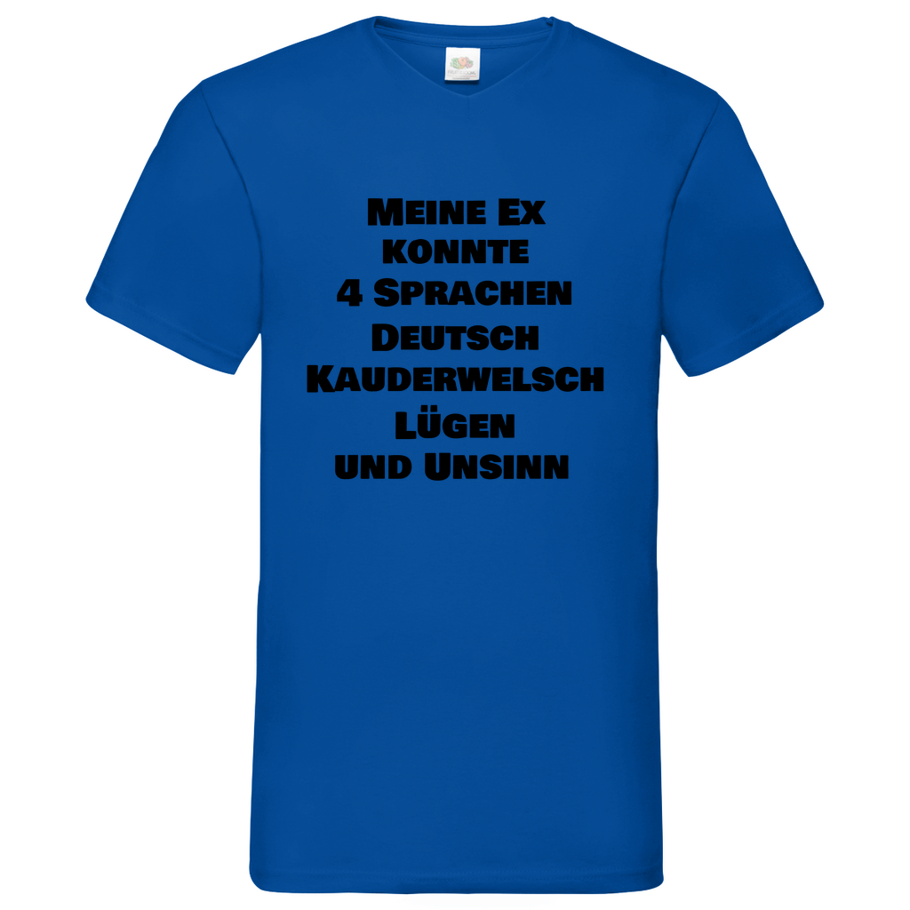Meine Ex - V-Neck T-Shirt bright