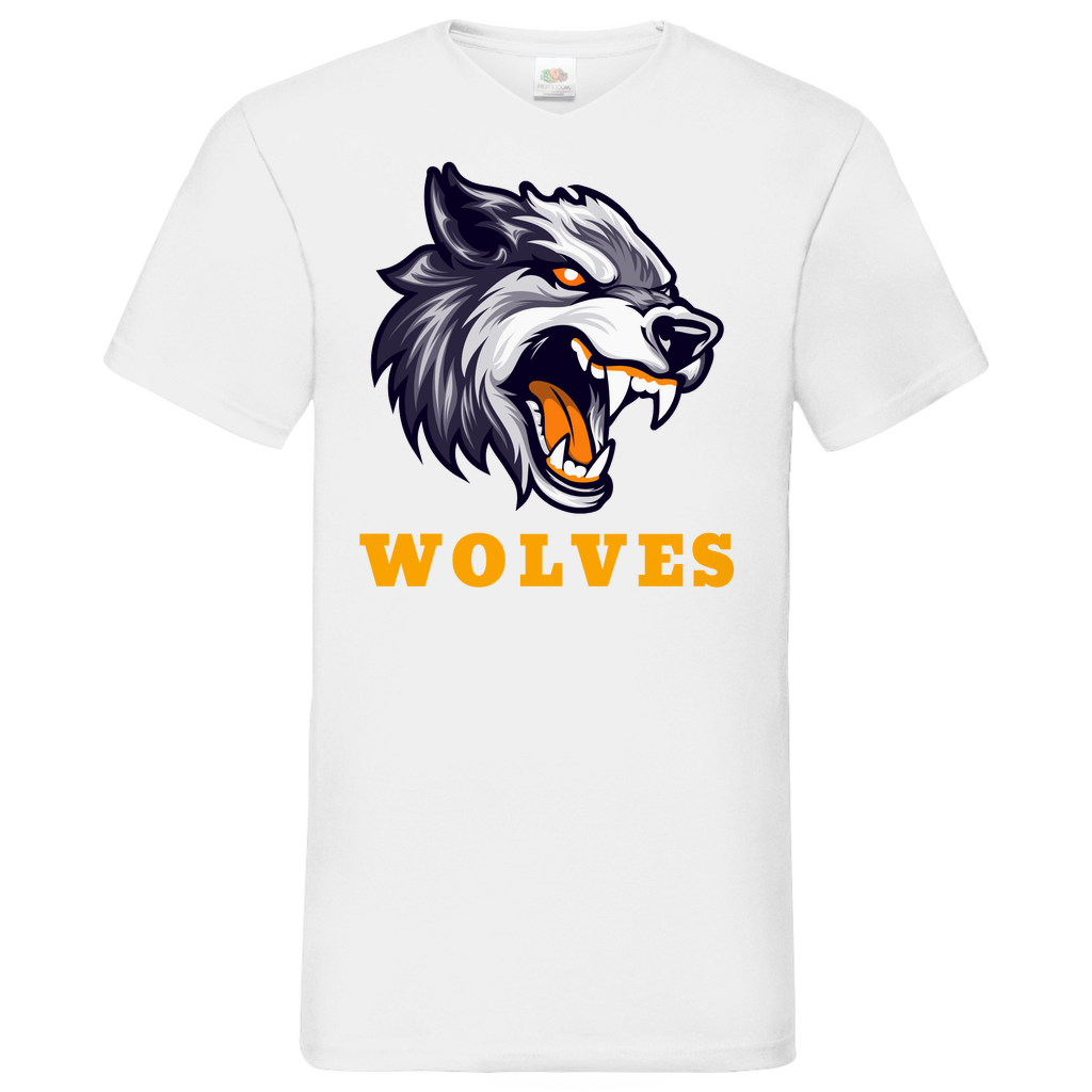 Wolfes - V-Neck T-Shirt
