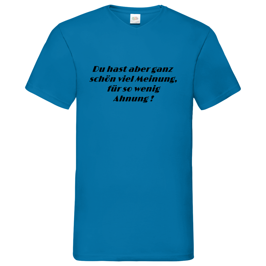 Ahnung - V-Neck T-Shirt bright