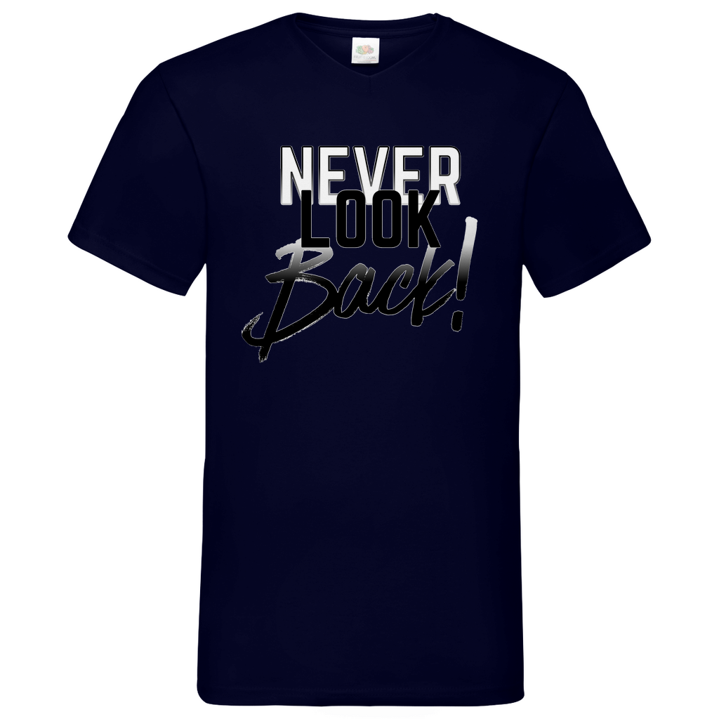 Neverlook back 2 - V-Neck T-Shirt