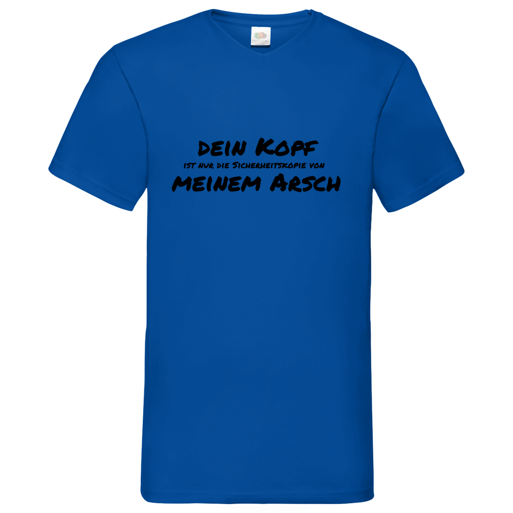 Sicherheitskopie - V-Neck T-Shirt bright