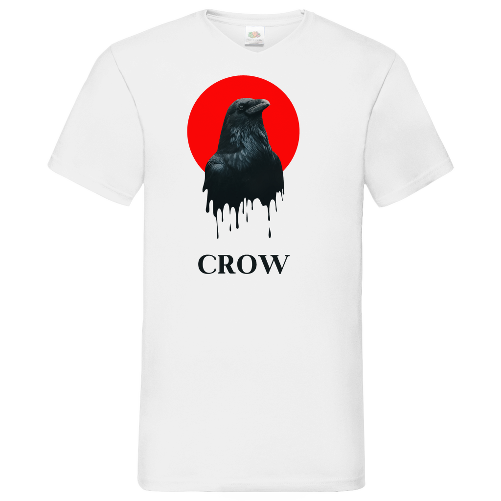 Crow - V-Neck T-Shirt