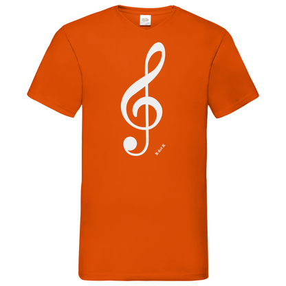 B dot K eco notekey - V-Neck T-Shirt dark