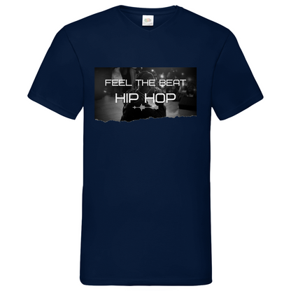 Feel HipHop - V-Neck T-Shirt bright