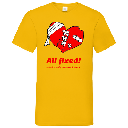 All fixed - V-Neck T-Shirt