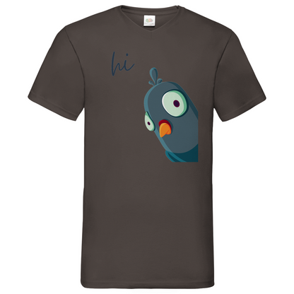 Hi Bird - V-Neck T-Shirt