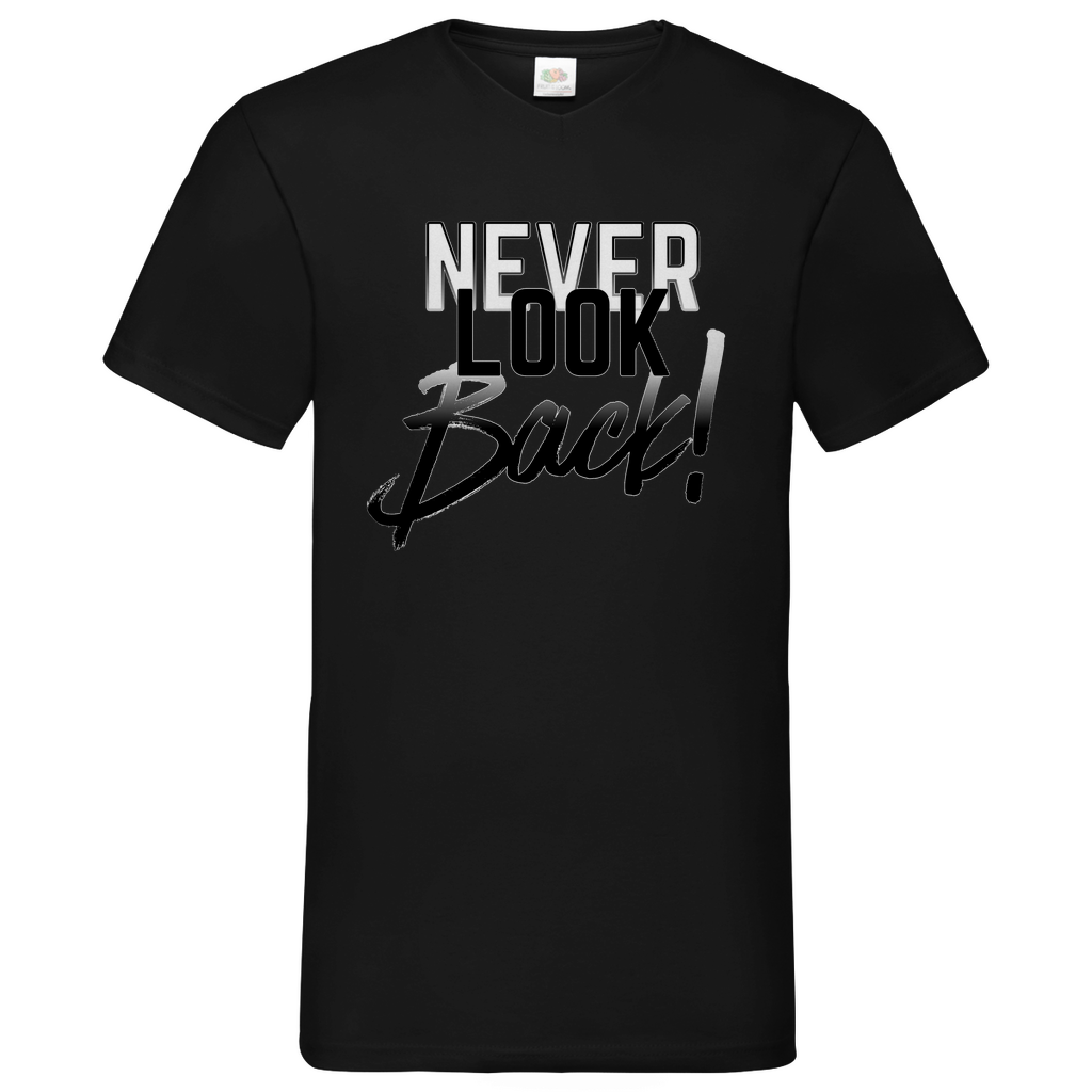 Neverlook back 2 - V-Neck T-Shirt