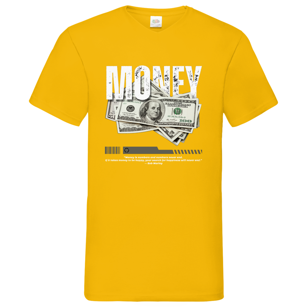 Money-Marly - V-Neck T-Shirt dark