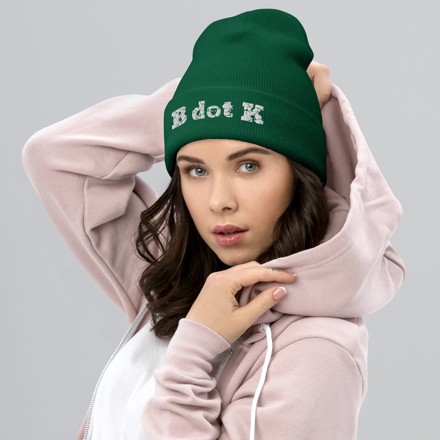 Cuffed Beanie - B dot K dark