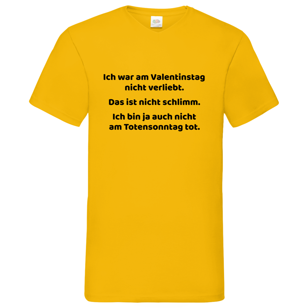Totensonntag - V-Neck T-Shirt bright