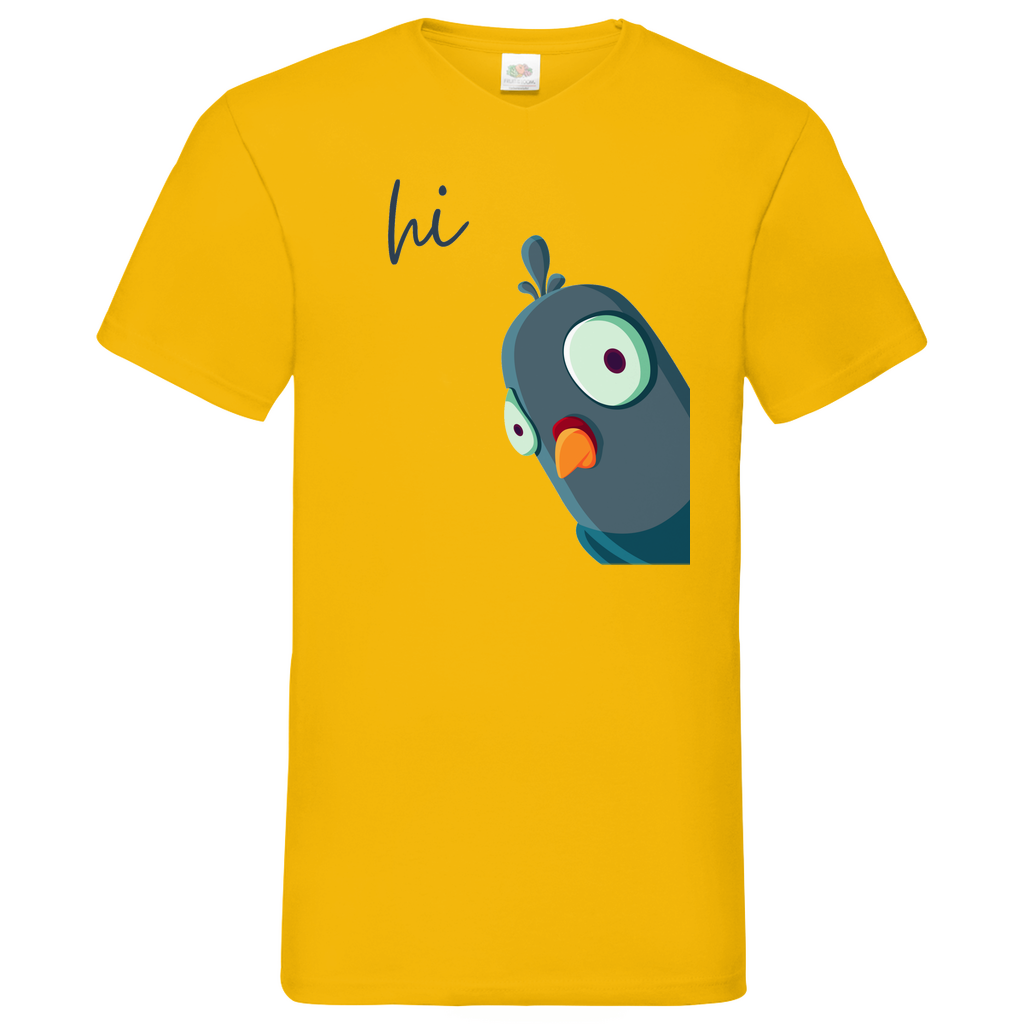Hi Bird - V-Neck T-Shirt