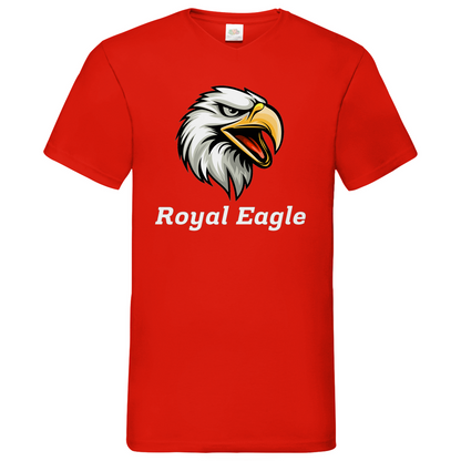 Eagle - V-Neck T-Shirt - dark