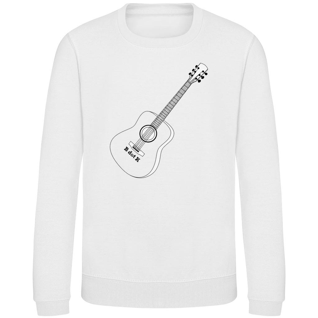 eco Sweatshirt Kids - Guitar B dot K  / bright