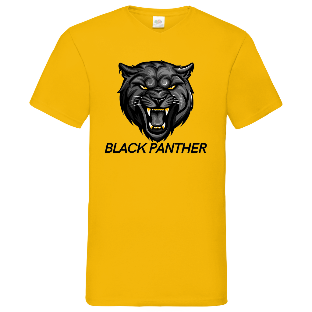 Black Panther - V-Neck T-Shirt