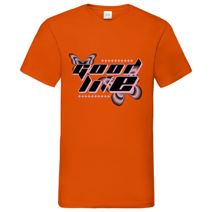 good life -  V-Neck T-Shirt bright