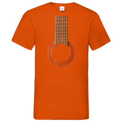 Guitar - V-Neck T-Shirt bright