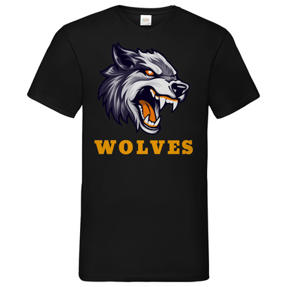 Wolfes - V-Neck T-Shirt