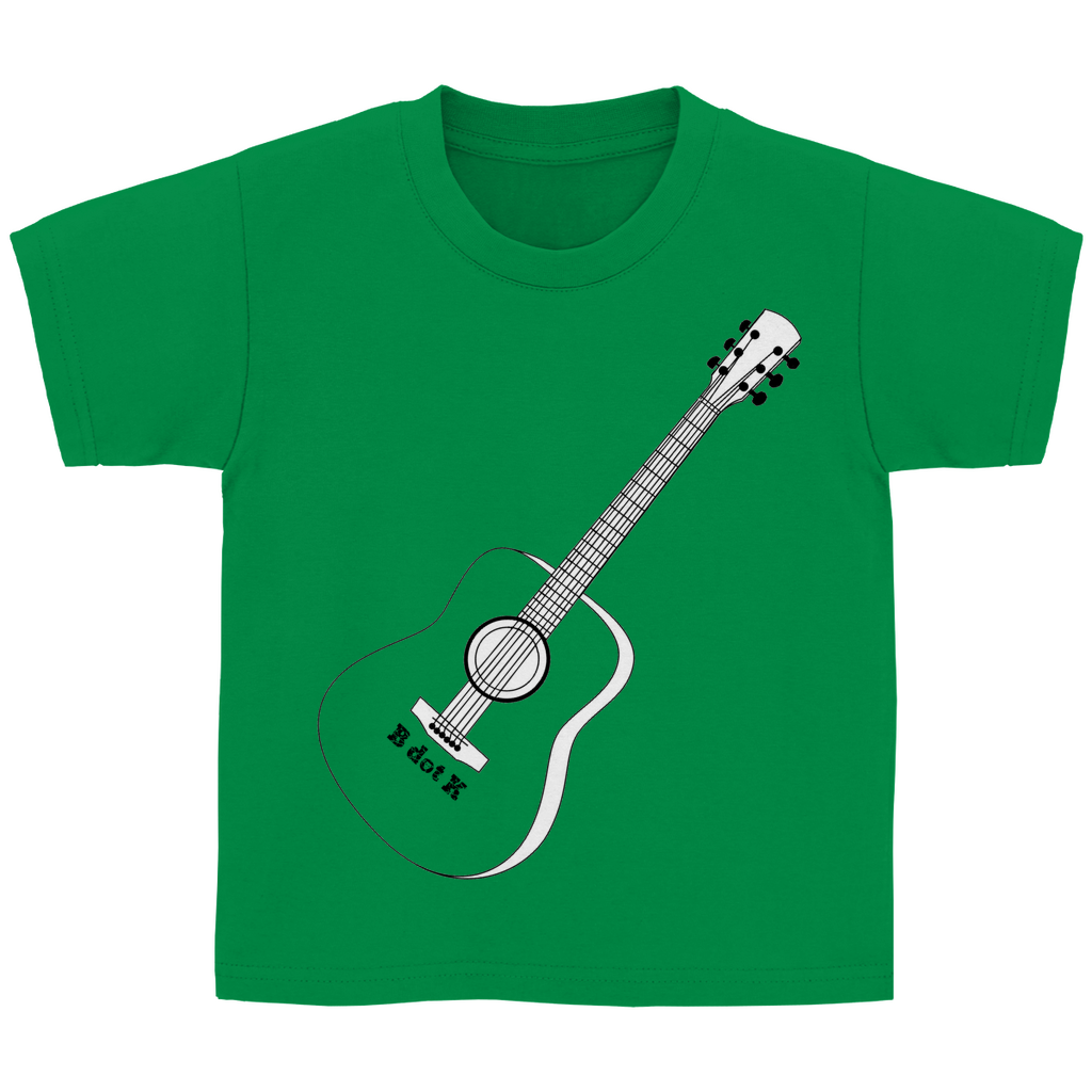 T-Shirt kids - Guitar B dot K  / bright