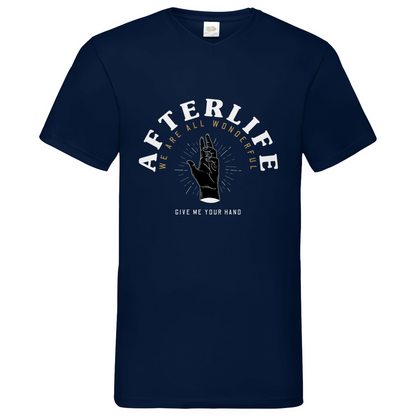 After Life - V-Neck T-Shirt dark