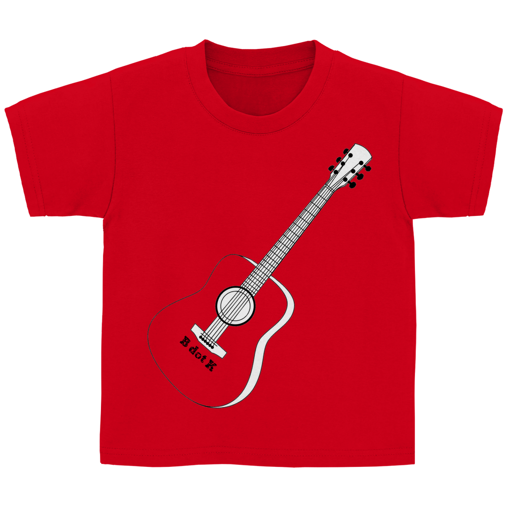 T-Shirt kids - Guitar B dot K  / bright